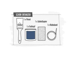 CREATE! by OBI DIY Farb-Set Tinte Blau 125 ml
