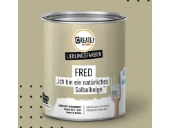 CREATE! by OBI Lieblingsfarben Buntlack Fred Salbeibeige seidenmatt 750ml