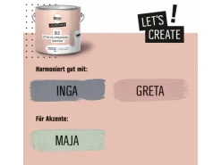 CREATE! by OBI Lieblingsfarben Wandfarbe Ole Quarzrosa matt 2,5 l