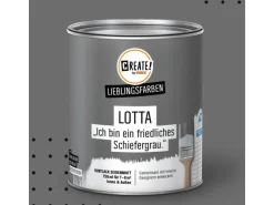CREATE! by OBI Lieblingsfarben Buntlack Lotta Schiefergrau seidenmatt 750ml