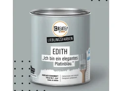 CREATE! by OBI Lieblingsfarben Buntlack Edith Platinblau seidenmatt 750ml