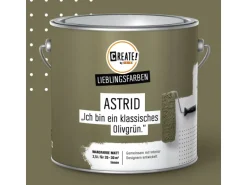 CREATE! by OBI Lieblingsfarben Wandfarbe Astrid Olivgrün matt 2,5 l