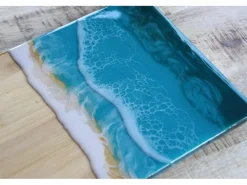 CreativEpoxy Pigment Pulver für Epoxidharz 40 g Perl Blau Metallic