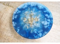 CreativEpoxy Pigment Pulver für Epoxidharz 40 g Perl Blau Metallic