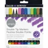 Dailer Rowney Doppelspitzenmarker Simply 12er Etui