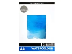 Daler Rowney Simply Aquarellfarbenset sortierte Farben 25 teilig