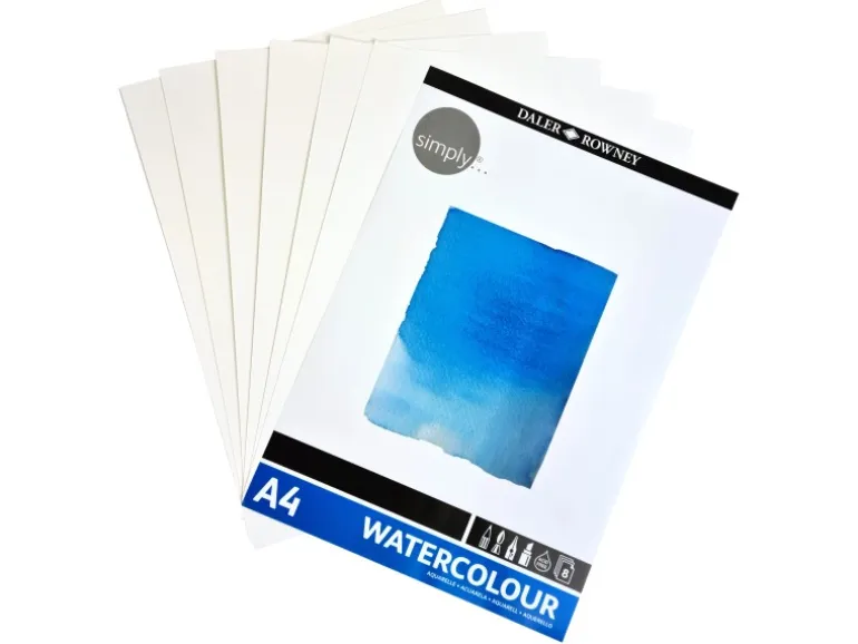 Daler Rowney Simply Aquarellfarbenset sortierte Farben 25 teilig