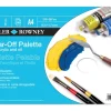 Daler-Rowney Daler Rowney Abreißpalette Block an drei Seiten geleimt A4 Weiß 40