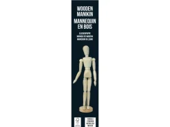 Daler-Rowney Gliederpuppe Weiblich 30 cm