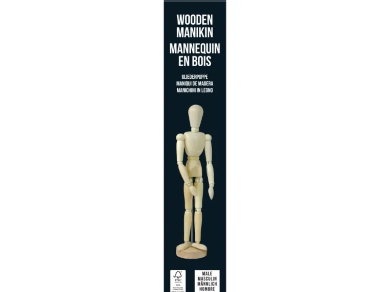 Daler-Rowney Gliederpuppe Männlich 30 cm