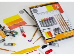 Daler-Rowney Simply Acryl-Mal-Set sortierte Farben 25 teilig