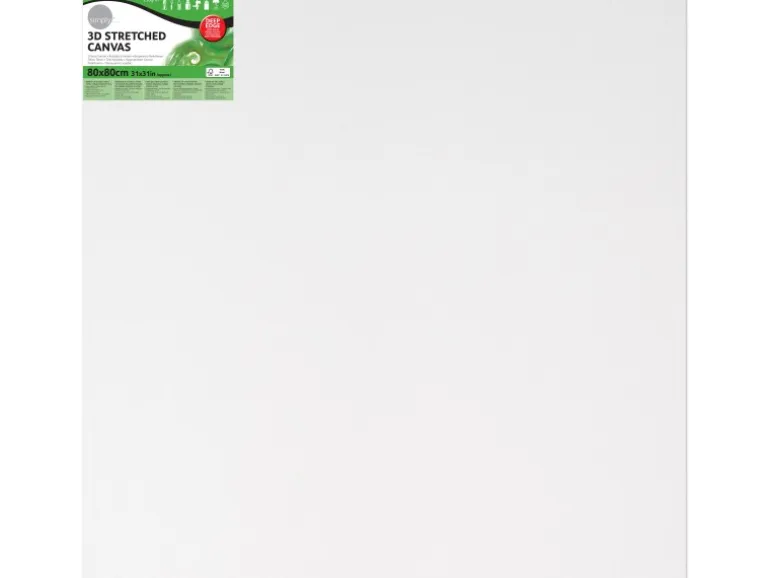 Daler-Rowney Simply 3D bespannter Keilrahmen 80 cm x 80 cm FSC®
