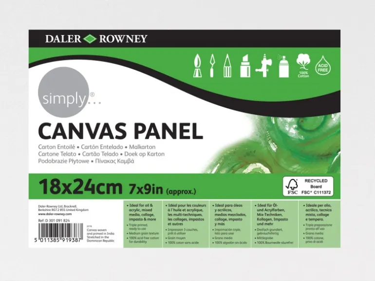 Daler-Rowney Simply Malkarton 18 cm x 24 cm