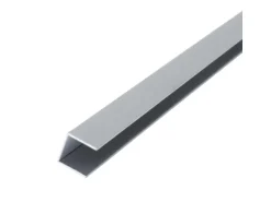 Dalsys Fliesenschiene U-Profil 2,5m x 25mm Edelstahl Poliert