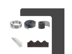 Daprona Traufenbelüftungsprofil Wellenförmig 105cm PVC Schwarz