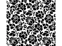 d-c-fix Klebefolie Barock Weiß-Schwarz 45 cm x 200 cm