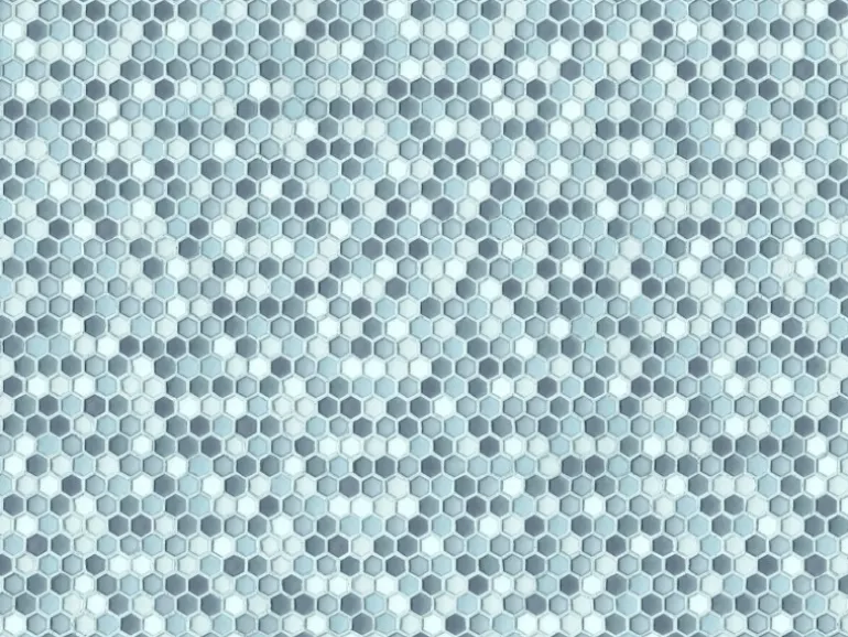 d-c-fix Wandbelag PVC Ceramics Hexagon Grau 67,5 cm Meterware