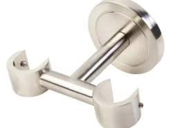 Deckenhalterung Edelstahloptik 50 mm x 90 mm x 100 mm