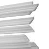 Decorate Zierprofil-Set XZL06 Weiß 12 x 2 m