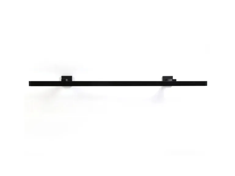 Deco-Raum Gardinenschiene nach Maß 1-Lauf Cube Schwarz 100cm