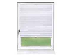 Deco-Raum Plissee Basic ohne Bohren 110x150cm Weiß Blickdicht Klemmfix