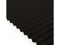 Deco-Raum Plissee Basic ohne Bohren 75x150cm Schwarz Blickdicht Klemmfix