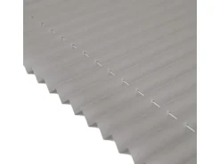 Deco-Raum Plissee Basic ohne Bohren 40x150cm Silber Blickdicht Klemmfix