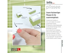 Deco-Raum Plissee Basic ohne Bohren 40x150cm Hellgrün Blickdicht Klemmfix