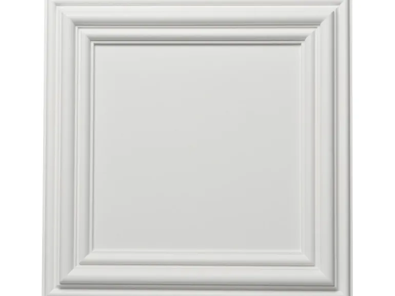 Decosa Wandkassette Maureen 50 cm x 50 cm x 3 cm Weiß
