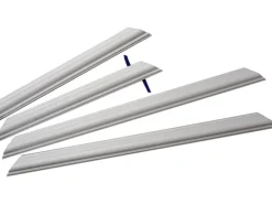 Decosa Wandkassettenset Rike Selbstklebend 4-teilig Weiß