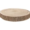 Deko Baumstammscheibe Ø 32 cm Naturscheibe