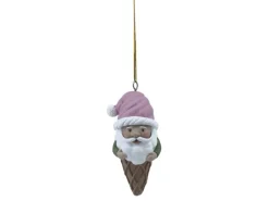 Dekofigur Anhänger Weihnachtsmann 11,5 cm