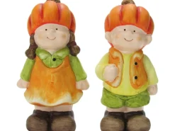 Dekofigur Herbst Bunt 2-fach sortiert 12 cm x 5 cm x 4 cm