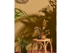 Deko-Flasche Safari Lodge Glas 5,5 cm x 13 cm Rosa