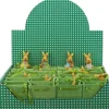 Deko-Hase in Tasche Ø 3 cm x 5,5 cm Grün