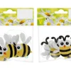 Dekohänger Biene Bunt 2-fach sortiert 2,5 cm x 11 cm x 13 cm