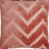 Dekokissen 45 cm x 45 cm Pink Gemustert