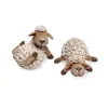 Deko-Schaf Liegend aus Polyresin Sortenauswahl 10,5 cm x 8,5 cm x 5 cm Creme