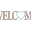 Dekoschriftzug Welcome 70 cm x 25 cm