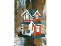 Dobar Buntes Western-Vogelhaus Restaurant 18 cm x 18 cm x 23 cm Kiefer