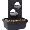 Dobar Indoor-Brunnen 2 Becken 26 cm x 20,5 cm x 16,5 cm
