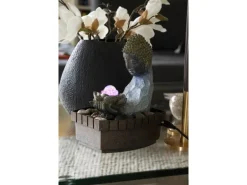 Dobar Indoor-Brunnen Buddha 27 cm x 20,5 cm x 16,5 cm