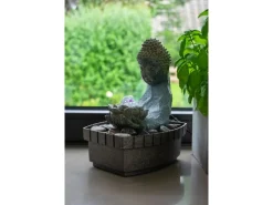 Dobar Indoor-Brunnen Buddha 27 cm x 20,5 cm x 16,5 cm