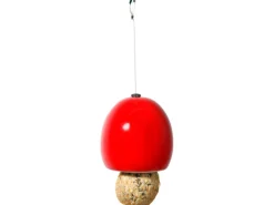 Dobar Keramik-Meisenknödelhalter 6er-Set Rot/Grün/Blau