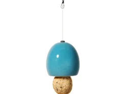 Dobar Keramik-Meisenknödelhalter 6er-Set Rot/Grün/Blau