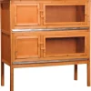 Dobar Kleintierstall mit 2 Etagen 115 cm x 45 cm x 116 cm FSC®
