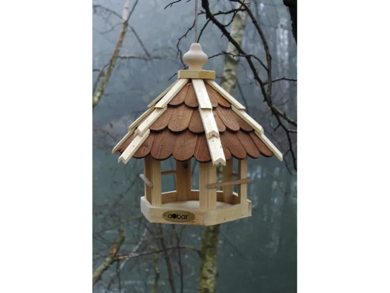 Dobar Vogelfutterhaus mit Holzschindeln
