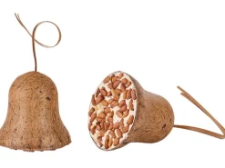 Dobar Vogelfutter-Mix 8x gefüllte Futterglocken mit Fettfutter
