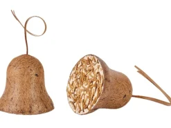 Dobar Vogelfutter-Mix 8x gefüllte Futterglocken mit Fettfutter