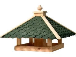 Dobar Vogelhaus Bitumen-Dachschindeln Grün 54 x 54 x 38 cm FSC®